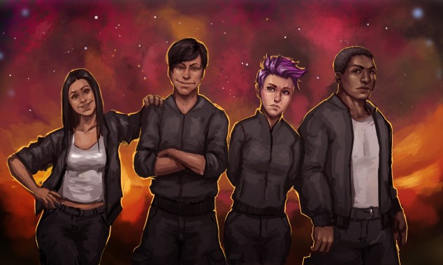 Teaser Group shot characters TENDERFOOT